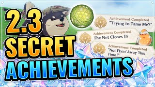 NEW Patch 23 Secret Achievements FREE PRIMOGEMS Genshin Impact OmniUbiquity Net Gadget Guide [upl. by Norward728]