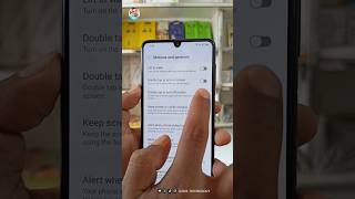 How To Samsung All Double Tap Setting🔥foryou viral shorts video uzzoltechnology [upl. by Eey]