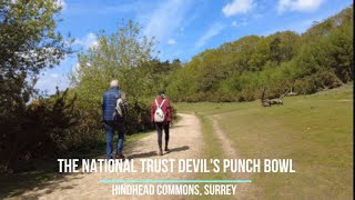 National Trust Devils Punch Bowl Hindhead Commons Surrey [upl. by Aimerej22]