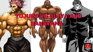 biscuit oliva vs yujiro hanma vs karou hanayama  BAKI RAHEN CHAPTER 34 [upl. by Llenahc]