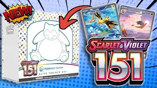 Pokemon 151 ETB Opening [upl. by Alodi]