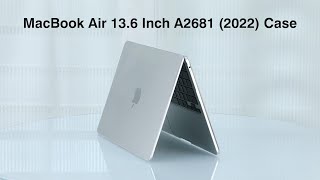 Fintie MacBook Air 136quot M3M2 Chip Hard Shell Cover  Quick Heat Dissipation Crystal Clear [upl. by Beaver61]