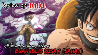 REVIEW OP 1094  KEKUATAN HAKI LEVEL MONSTER   REVIEW ONE PIECE 1094 [upl. by Wicks]