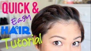 Quick amp Easy Hair Tutorial for PIXIE HAIR [upl. by Brandea564]