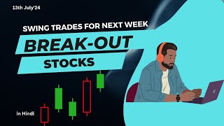 EP 76 Swing Trading Break out Stocks for Next Week  13th July 2024 Technical AnalysisIn Hindi [upl. by Anaerol809]