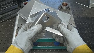 Aluminum Fabrication  Sheet Metal Forming and Punching  Blanking dies [upl. by Whiteley]