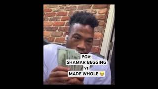 SHAMAR BEGGIN vs CASH APP SHAMAR shamarmcco shamarco shamar fyp fypシ yt shorts viral lmao [upl. by Donetta480]