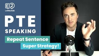 PTE Speaking Repeat Sentence  SUPER STRATEGY with Jay [upl. by Shandie]