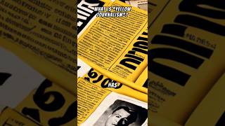 📰 What Does the Saying “Yellow Journalism” Mean idioms english shorts short viral shortvideo [upl. by Nikral717]