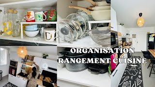 ✨MOTIVATION RANGEMENT  NETTOYAGE amp ORGANISATION EXTRÊME DE LA CUISINE kitchen organization [upl. by Nirrep914]