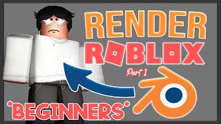 How To Render Roblox Characters For BEGINNERS Part 1  SushiMooshy [upl. by Costanzia]