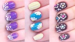 3 UNHAS DECORADAS FÁCEIS PARA INICIANTES 5  JanaTodoDia24 [upl. by Acinnej]