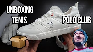 UNBOXING TENIS ROYAL COUNTY OF BERKSHIRE POLO CLUB BLANCOS 😎👌 [upl. by Othilie]