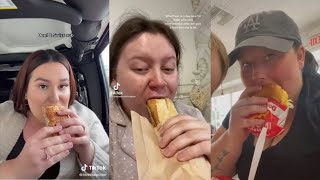 Fat Acceptance Tiktok Compilation  What I Eat in a Day As a Fat Person [upl. by Jacquie]