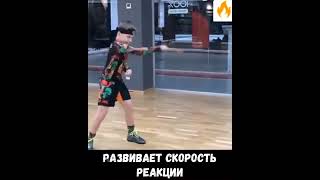 Мяч на резинке для бокса Файт бол Fight Ball тренажер боевой эспандер для отработки ударов [upl. by Trebor]