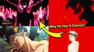 Why Asta Has a Demon Inside 5 Leaf Grimoire REVEALED in Black Clover [upl. by Eirac168]