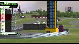 rFactor  ADAC GT Masters 2013  Nürburgring Kvalifikace [upl. by Teirtza]