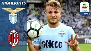 Lazio 41 Milan  Highlights  Giornata 3  Serie A TIM 201718 [upl. by Eibrik]