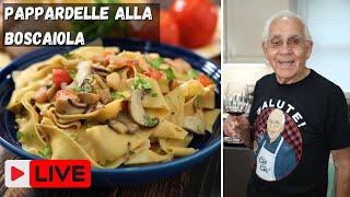 Pappardelle alla Boscaiola by Pasquale Sciarappa [upl. by Mrots]