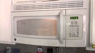 GE microwave turns on by itself 02 [upl. by Lynnet469]