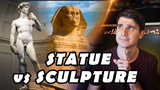 Statue vs Sculpture explained in 3 minutes [upl. by Ia]