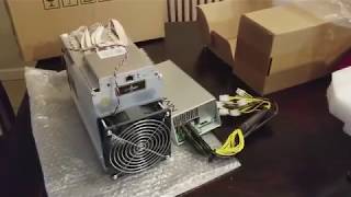 Mining over 400day with the new Antminer A3 from Bitmain Unboxing  setup  and hashing  850Gh [upl. by Garik]