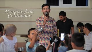 Mashxurbek Yuldashev  Dost  Машхурбек Юлдашев  Дуст Jonli ijroda toyda [upl. by Niran]