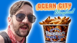 Thrashers Fries  Ocean City MD Food [upl. by Ahsika]