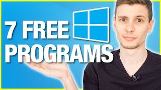 Top 7 Free Windows Programs You Need Right Now [upl. by Hanimay]