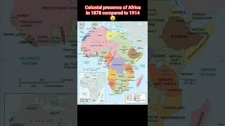 Colonial presence of Africa in 1878 compared to 1914 😮 [upl. by Sandor]