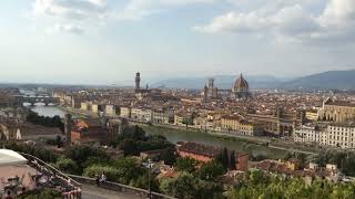 Piazzale Michelangelo Florence Italy [upl. by Raynata]