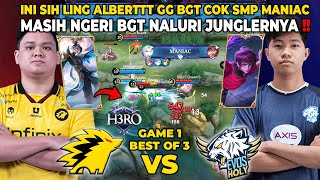 INI SIH LING ALBERTTT GG BGT COK SMP MANIAC  MASIH NGERI BGT NALURI JUNGLERNYA  ONIC VS EVOS [upl. by Nlycaj]