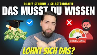 Duales Studium  Selbständigkeit Schlüssel zum Erfolg 💯 Vlog 2 [upl. by Neuburger]