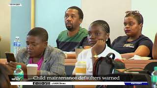 Child Maintenance  Minister Simelane signs MOU to report defaulters to Credit Bureaus [upl. by Churchill]