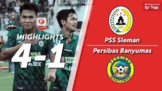 PSS Sleman vs Persibas Banyumas 41 All Goals amp Highlights [upl. by Rogerg]