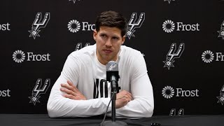 202324 San Antonio Spurs Season  Doug McDermott PostGame Interview 1162023 [upl. by Ennayar]