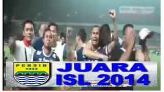 Persib Juara 2014 Ridwan Kamil Terharu Menangis Bobotoh amp Pemain Saat Pinalti PERSIPURA gagal [upl. by Hewe6]