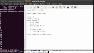 RT 2011 Screencast 12  Python 5  While loops [upl. by Cypro]