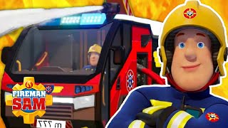 Fireman Sam and Jupiter To The Rescue  Fire Truck 1 hour compilation  Safety Cartoon [upl. by Atekan]