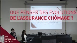 Rendezvous de lActu  Que penser des évolutions de l’assurance chômage [upl. by Ytteb957]