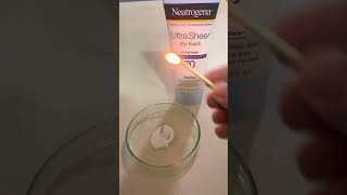 TEST DE LLAMA 🔥 NEUTROGENA ULTRA SHEER DRY TOUCH BROAD SPECTRUM SUNSCREEN SPF 70 protectorsolar [upl. by Venus]