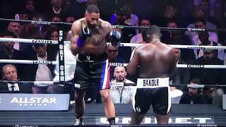 BOXE TONY YOKA VS BAKOKE 2 round [upl. by Eatton]