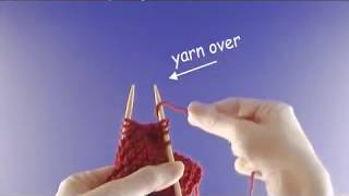 How to Knit  Increase Stitches [upl. by Enelez]