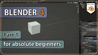 Blender for absolute beginners Part 1 [upl. by Pearle]