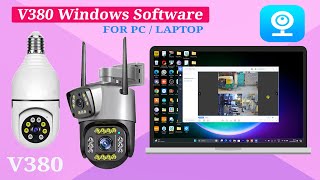 V380 Windows PCLaptop Software Download Install and Setup for Live Stream amp PTZ Control Features [upl. by Esch]