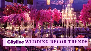 The wedding décor ideas trending for 2022 [upl. by Niwrud223]