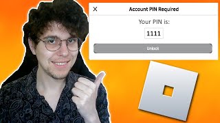 How To Find Your Pin In Roblox 2024 [upl. by Oraneg]