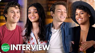 WEST SIDE STORY  Ansel Elgort Rachel Zegler Mike Faist amp Ariana DeBose Onset Interview [upl. by Gnoud]