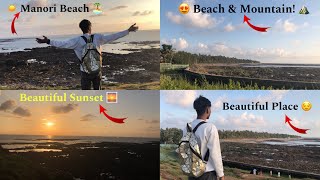 Manori Beach  Manori Island  Marve Beach  Shamim Vlogs [upl. by Matlick]