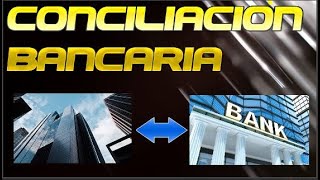 COMO HACER UNA CONCILIACIÓN BANCARIA PASO A PASO EXCEL [upl. by Pik]